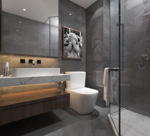 Ambi Pur WC 55ml Rose & Grapefruit zawieszka zapachowa do toalety