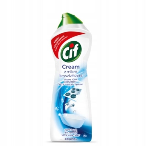 CIF Mleczko do Szorowania Original 750ml Skuteczne Czyszczenie Domu