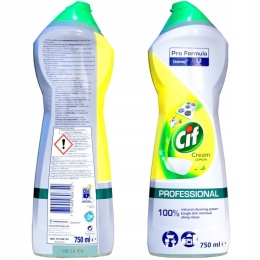 Cif Mleczko do Czyszczenia Lemon 750ml Niemiecki Środek do Mycia