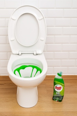 DUAL POWER Żel do Toalety WC 700ml Koncentrat Perfumowany Płyn Czyszczący