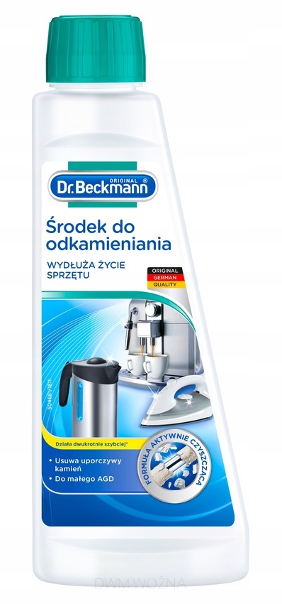 Dr Beckmann Intensiv Entkalker 250ml skuteczny odkamieniacz do AGD
