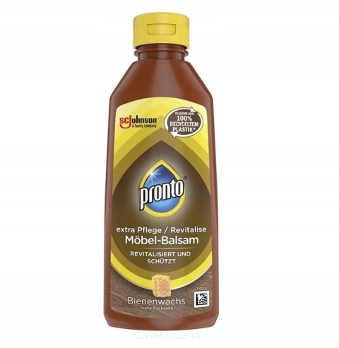 Pronto Balsam do Mebli z Woskiem Pszczelim 200ml Pielęgnacja Drewna