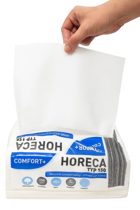 Ręcznik papierowy Horeca Comfort 150 list mocny chłonny do gastronomii