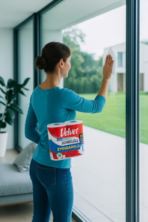 Ręcznik papierowy Velvet A3 JUMBO 2W mocny chłonny dwuwarstwowy