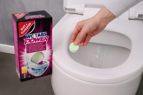 Tabletki do WC Gut&Günstig Usuwają Kamień Czyszczą i Odświeżają