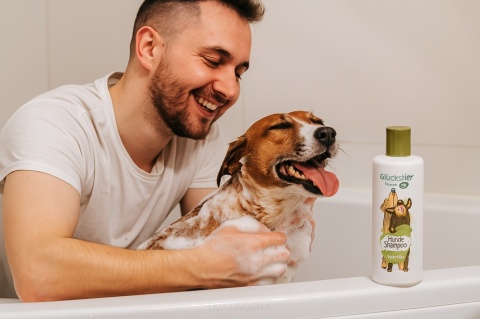Uniwersalny szampon i żel do kąpieli dla psów bez perfum 250 ml naturalny