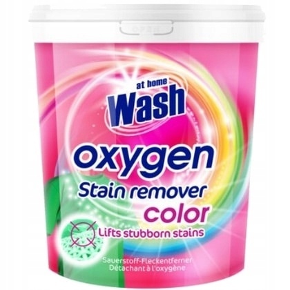 At Home Wash Oxygen Odplamiacz Kolor 900g Proszek na Plamy