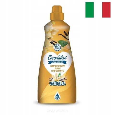 Coccolatevi Vaniglia koncentrat do płukania tkanin 1250ml - wydajny płyn
