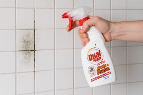 DUAL POWER Płyn do czyszczenia fug i usuwania pleśni 500ml mocny środek
