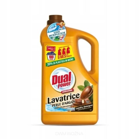 DUAL POWER żel do mycia podłóg Argan 5L koncentrat płyn uniwersalny