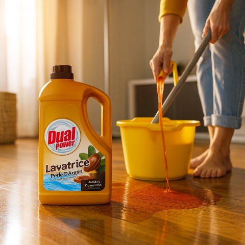 DUAL POWER żel do mycia podłóg Argan 5L koncentrat płyn uniwersalny