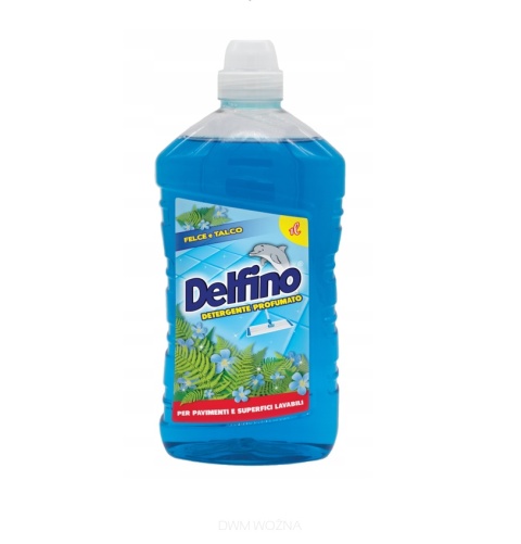 Delfino Płyn do Mycia Podłóg Talco 1L Koncentrat Uniwersalny Wydajny