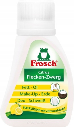 Frosch Odplamiacz w Płynie 75ml Żel z Aktywnym Tlenem Citrus Skuteczny