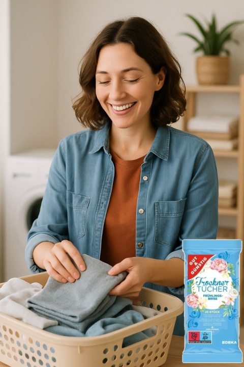 Gut&Günstig chusteczki zapachowe do suszarki 25 szt świeży zapach