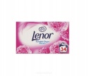 Lenor chusteczki zapachowe do prania szaf szuflad 34szt różowe świeże mocne