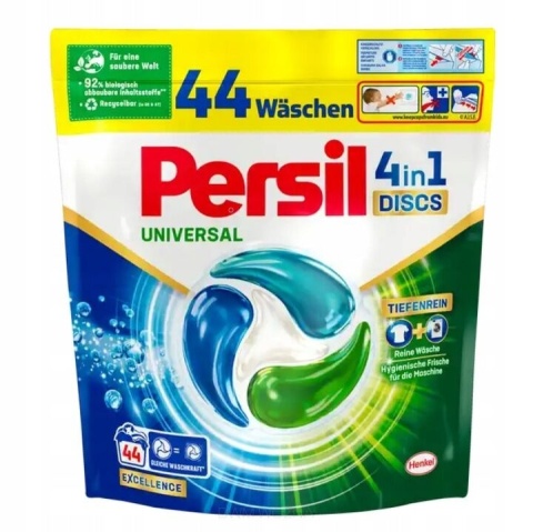 Persil Kapsułki do Prania 4w1 Discs Uniwersalne 44 szt DE Skuteczne