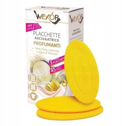 Płytki zmiękczające do suszarki Wexor 3szt 45 cykli świeże pranie