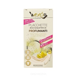 Płytki zmiękczające do suszarki Wexor 3szt 45 cykli świeże pranie