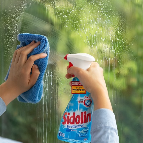 Sidolin Płyn do Mycia Szyb i Luster 0,5L Cytrynowy Czyste Powierzchnie