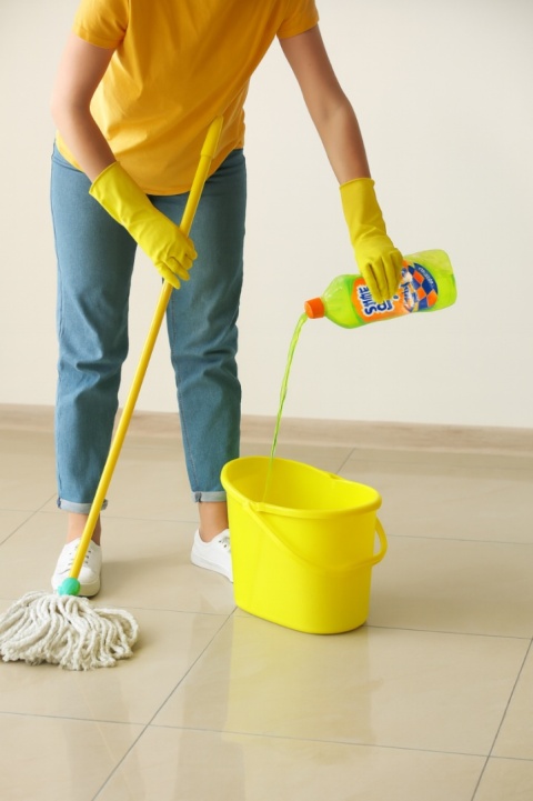 Spic & Span Cedro e Bergamotto 1L płyn do mycia podłóg, cytrusowy zapach