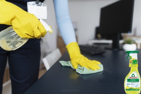 Spontex Multi Rękawiczki do Sprzątania Lateksowe Rozmiar S Wytrzymałe