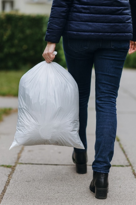 Worki na śmieci 25L z uszami Gut&Günstig 30 szt. mocne szczelne