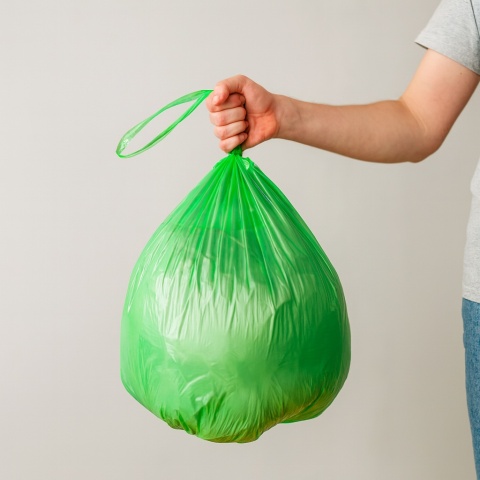 Worki na śmieci 60L z uszami Gut&Günstig 30 szt. mocne grube LDPE