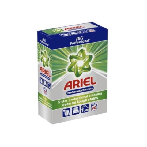 Ariel Professional 90 prań proszek do prania tkanin 5,85kg biały kolor