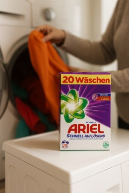 Ariel Proszek do Prania Kolor 1,2kg 20 prań Worek Oryginalny Markowy Ariel