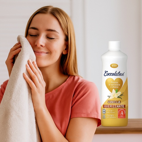 Coccolatevi Perfumy do prania 300ml Wanilia | Długotrwały zapach ubrań