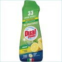 DUAL POWER Żel do Zmywarki Lemon 660ml Skuteczne Mycie Naczyń