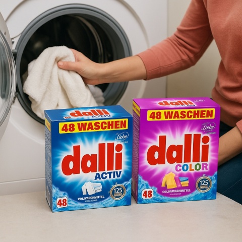 Dalli Proszek do prania Uniwersal 3,12kg 48 prań biały uniwersalny