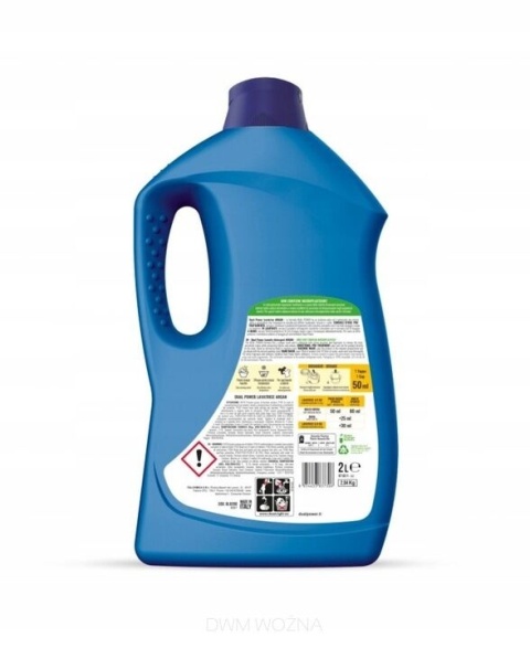 Dual Power Żel do Prania Koncentrat 2000ml Pearls of Argan Uniwersalny