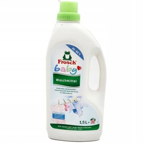 Frosch Baby Hipoalergiczny Żel do Prania Dla Dzieci 1,5L 22 Prania Koncentrat
