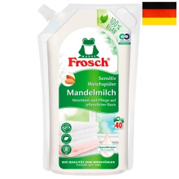 Frosch Płyn do Płukania Tkanin Mandelmilch 1L 40 Prań Ekologiczny