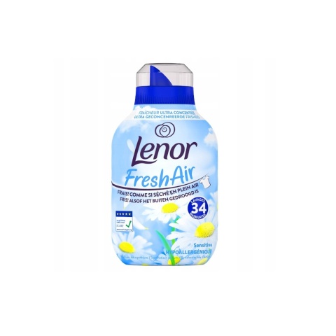 Lenor Płyn do Płukania 476ml Fresh Air Fraicheur Matinal 34 Prań