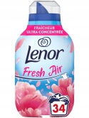 Lenor Płyn do Płukania Tkanin Fresh Rayons de Solis 476ml 34 Prań