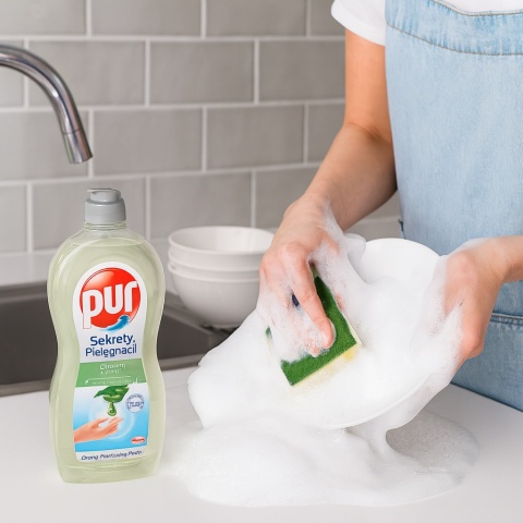 PUR Płyn do Mycia Naczyń Aloe Vera 450ml Koncentrat Skuteczne Mycie