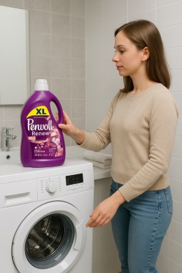 Perwoll Płyn do prania 50 prań Blütenrausch Fioletowy do tkanin