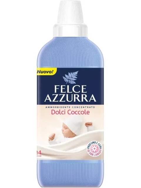 Płyn do płukania Felce Azzurra Dolci Coccole 600ml miękkość świeżość