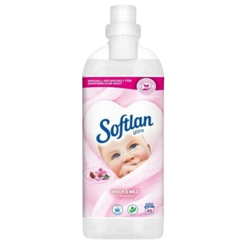 Softlan Weich & Mild Sensitive 1L koncentrat do płukania tkanin