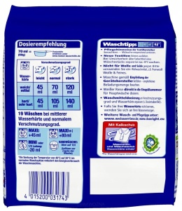 Weisser Riese Proszek Uniwersal 1,14kg 19 Prań Skuteczne Pranie