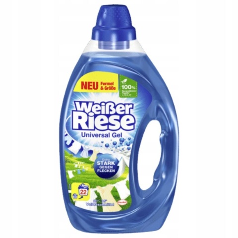 Weisser Riese Żel do Prania Kolor 1,1L 22 Prań Uniwersalny Płyn