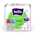 Bella Perfecta Ultra Green Skrzydełka 10szt - podpaski higieniczne