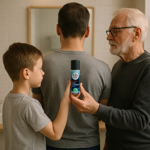 CD Men Deo Roll-On ZEUSTARBER 75ml Naturalny Dezodorant dla Mężczyzn