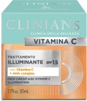 CLINIANS Krem do Twarzy z Witaminą C 50ml Rozświetlenie i Nawilżenie