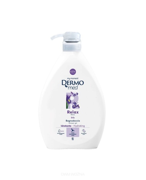 DERMOMED Relax Żel pod Prysznic i Płyn do Kąpieli 1000ml z Pompką