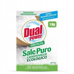 Dual Power Green Life sól do zmywarki ekologiczna 1kg nabłyszczająca