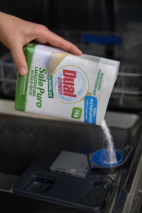 Dual Power Green Life sól do zmywarki ekologiczna 1kg nabłyszczająca