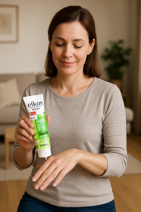 Elkos Krem do Rąk Kamille 100ml Nawilżający Krem Pielęgnacja Dłoni